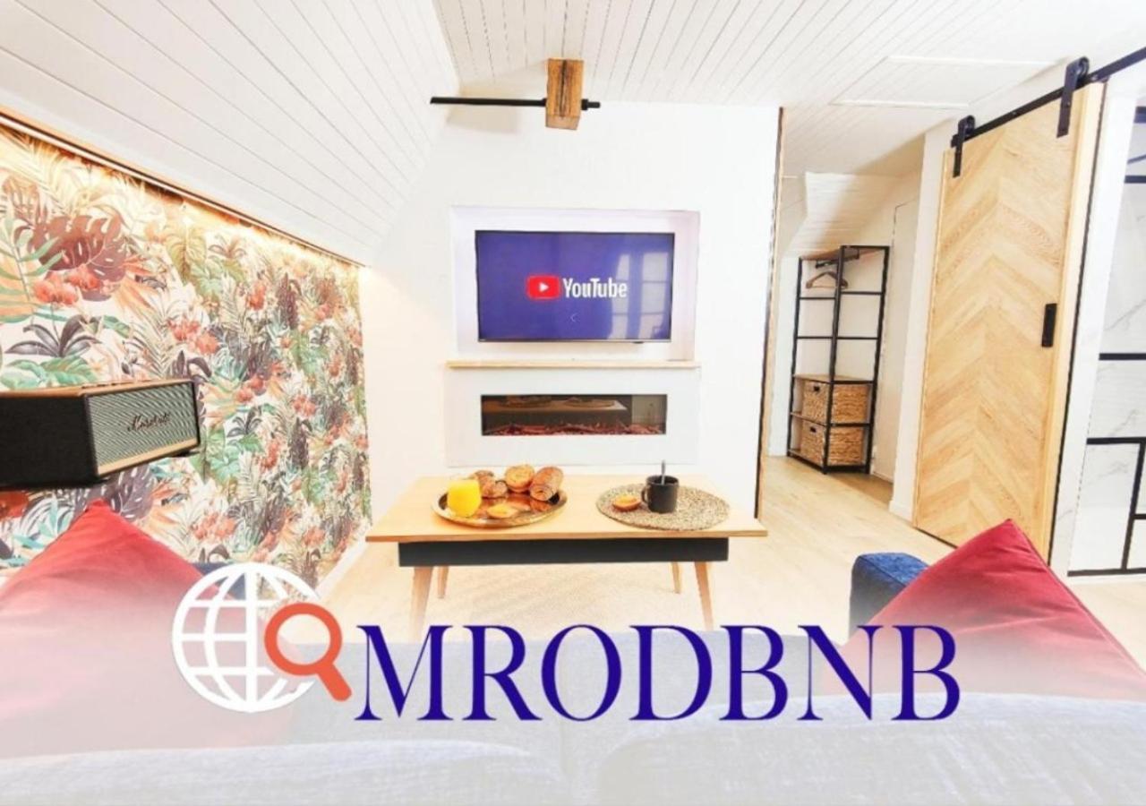 L'Etoile By Mrodbnb - Appart Neuf - Vue Mer - 25M Plage & Resto - Cine - Cheminee - Popcorn Cancale Eksteriør bilde